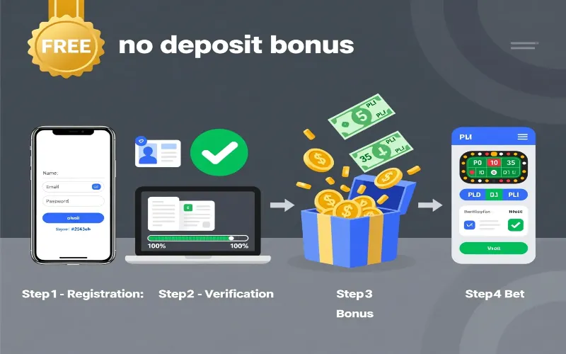 Czym jest bonus bez depozytu - schemat działania freebetu
