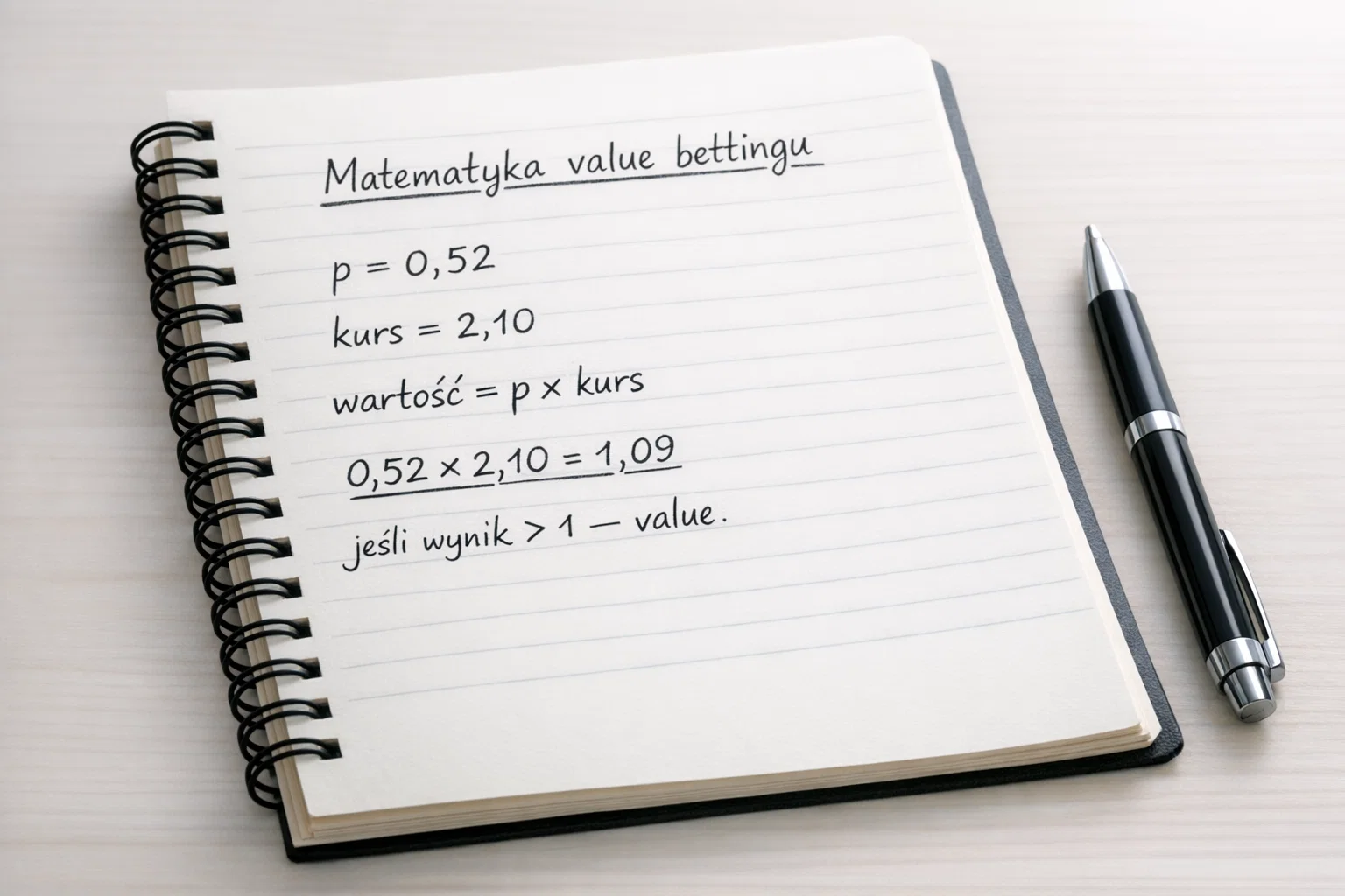 Matematyka value bettingu